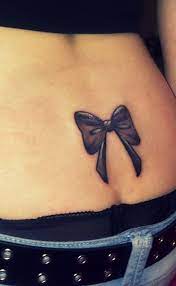 A bow ribbon is delicate and pretty in appearance. Pin By Anita Knight On The Art Of Ink Tattoos For Women Back Tattoos Simple Tattoos For Women