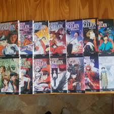 Neon genesis evangelion is a manga series by evangelion character designer yoshiyuki the manga also ran before the series premiered and well after the series had ended, with its debut some. Full Set Of Neon Genesis Evangelion Manga Volumes Depop