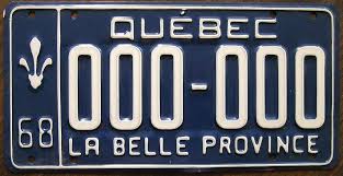 Steps to pay your parking ticket online by your license plate number. Quebec 1968 License Plate Sample La Belle Province Sloga Flickr
