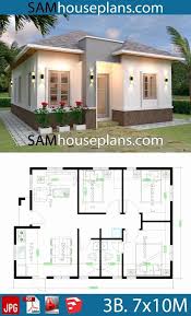 10 Bedroom House Plans Fresh House Plans 7x10 With 3 Bedrooms In 2020 My House Plans House Construction Plan House Plan Gallery