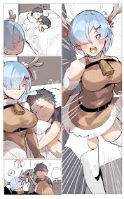 Subaru x Rem Christmas - Page 1 - HentaiEra