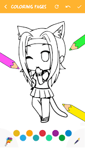 Gacha life models coloring pages. Coloring Gacha Life Game Latest Version For Android Download Apk