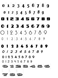 Tattoo Fonts Numbers Type Type Numbers Font Tattoo Vintage Numbers Number Fonts Tattoo Fonts Number Fonts Numbers Font