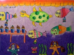 Sketsa gambar pemandangan laut harian nusantara 12 06 2019 anda dapat dengan mudah membuat sketsa dari pemandangan lautan yang indah dan keren koleksi sketsa gambar pemandangan laut. Pemandangan Dasar Laut Lukisan Cikimm Com