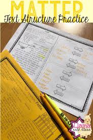 Text Structure Worksheets For Upper Elementary Students 5 Nonfiction Paragraphs With Corre Text Structure Worksheets Upper Elementary Science Ela Lesson Plans