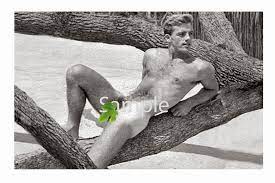Vintage 1940's Photo Reprint of Nude Actor Guy Madison - Etsy