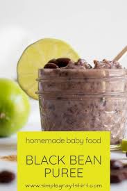 Black Beans For Baby Food Purees 101 Black Beans In 2020 Baby Food Recipes Easy Homemade Baby Food Food