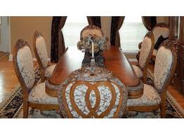 Villa valencia dining set by aico aico company. Aico By Michael Amini Dining Room Set With 8 Chairs 3675 Auctionninja Com