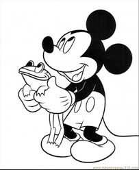 Picture mickey mouse printables coloring pages is taken from : Mickey Mouse Print Outs Coloring Home