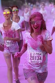 Runners Splashed With Color For Cancer Cause The Baylor Lariat