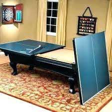 Table Tennis Conversion Top In 2020 Pool Table Room Game Room Basement Game Room Design