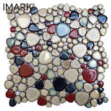 Check spelling or type a new query. China Glossy Ceramic Pebble Walkway For Garden Fountain Decorative Mosaic Tiles China Paving Stone Cobblestone