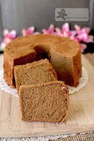 Ultra Soft Dark Brown Sugar Coffee Chiffon Cake Coffee Chiffon Cake Recipe Chocolate Snack Cake Chiffon Cake