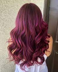 A beautiful combination of black roots and long deep burgundy hair. Top 34 Stunning Burgundy Hair Color Shades Of 2021
