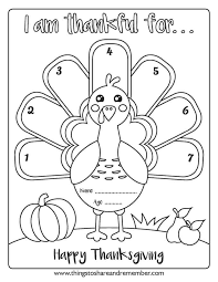 Maybe you would like to learn more about one of these? I Am Thankful Turkey Thanksgiving Printable Page Share Remember Celebrating Child Home