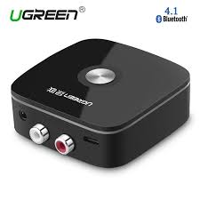 Ugreen Carro 4 1 Bluetooth Sem Fio Adaptador De 3 5mm Para 2rca Aux Adaptador De Audio Musica Receptor Para Sp Bluetooth Receiver Bluetooth Audio Audio Adapter