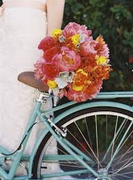 One can find an array of colorful daffodil, such as orange, yellow, red, pink and even green. Pink Orange And Yellow Wedding Bouquet Fab Mood Wedding Colours Wedding Themes Wedding Colour Palettes