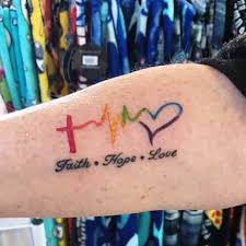 Jun 08, 2019 · this tattoo looks like a cross over between the ancient egyptian cross tattoo and the christian cross tattoo. Top 91 Faith Hope Love Tattoo Ideas 2021 Inspiration Guide