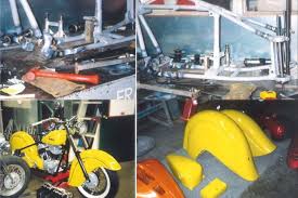 Image result for Sportsman Yellow 1951 Motorcycle