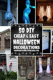50 Cheap And Easy Outdoor Halloween Decor Diy Ideas In 2020 Easy Outdoor Halloween Decorations Diy Halloween Decorations Halloween Decorations Diy Outdoor