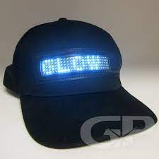 Scrolling Message Light Up Led Hat Light Up Hats Led Hat Light Up