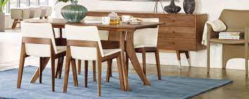 Choose from our mid century style compact round dining set that offers maximum style in a minimal amount of space or spread out with an expansive rectangular or square tabletop.our dining table models available in our midinmod houston and katy furniture stores. Mid Century Modern Dining Room Furniture Froy Com