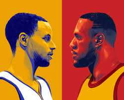 Early on, he would get so badly injured that at one point the warriors (and most. Stephen Curry Vs Lebron James Illustration Hooped Up Lebron James Nba Finals Sport Illustration