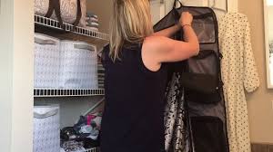 Thirty One Gifts Well Suited Garment Bag Youtube