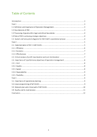 We did not find results for: Operations Management In Business Assignment Sample