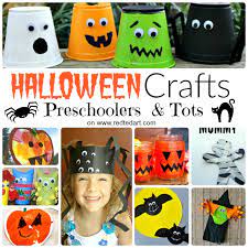 Check spelling or type a new query. 37 Cute Easy Halloween Crafts For Toddlers And Preschool Red Ted Art Make Crafting With Kids Easy Fun