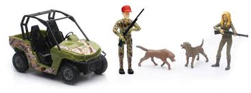 Most outdoorsmen rely upon some sort of off. New Ray Toys Side By Side Atv Hunting Playset Playset