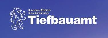 Durch das topographische bureau der stadt zurich vervollstandigt mit angabe der neuen hausnummern ; Tiefbauamt Kanton Zurich Baukompetenz