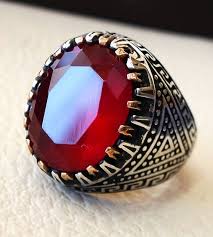 Ruby Identical Synthetic Stone High Quality Imitation Corundum Imitationjewelry Jewelry Jewelrycana Handmade Gold Jewellery Mens Jewelry Mens Gemstone Rings