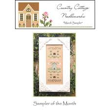 Check spelling or type a new query. March Sampler Of The Month Cross Stitch Pattern Country Cottage Needleworks Fat Quarter Shop