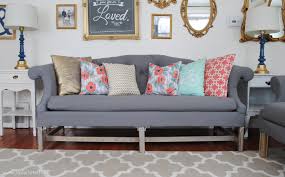 Your old sofa was cheap to begin with. How To Reupholster A Sofa