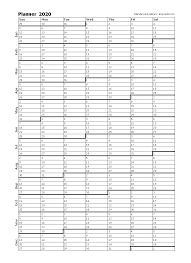 After today 242 days are remaining in this year. Calendar With Days Numbered 2020 Free Printable Yearly Calendar Year Calendar Planner Calendar Printables