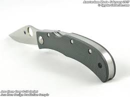 Spyderco 2017 Production Sample Jess Horn Gray G 10 Sprint Spydercollector