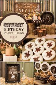 From upholstered leather furniture to metal hardware, western decor, colorful area rugs and warm earthy colors. Country And Western Cowboy Themed 80th Birthday Party Spaceships And Laser Beams
