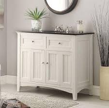 Includes powder gray cabinet with stunning quartz countertop and white ceramic farmhouse apron sink. 49 Benton Collection Vintage Blue Cottage Glennville Bathroom Sink Va Bentoncollections