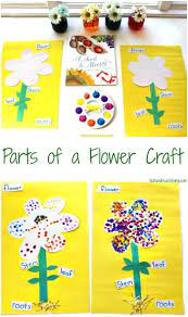 The Best Parts Of A Flower Craft For Kids Natural Beach Living Kindergarten Crafts Flower Crafts Preschool Parts Of A Flower