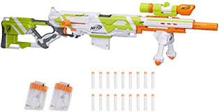 Peg board, frame, led strips(changes 16 different colors! Amazon Com Nerf Longstrike Modulus Toy Blaster With Barrel Extension Bipod Scopes 18 Modulus Elite Darts And 3 Six Dart Clips For Kids Teens And Adults Amazon Exclusive Toys Games