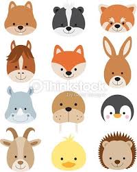 Animal Face Clip Art Google Search Tiergesichter Tierillustrationen Eichhornchen