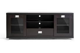 Black tv stand with glass doors. Matlock Modern Tv Stand With Glass Doors Interior Express