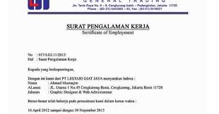 Contoh surat pengalaman kerja referensi paklaring rekomendasi merupakan surat yang dikeluarkan oleh bagian kepegawaian perusahaan. Contoh Surat Pengalaman Kerja Yang Benar Dan Terbaru Assalam Print