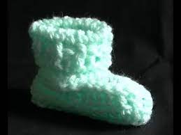 Check out our crochet baby booties selection for the very best in unique or custom, handmade pieces from our shoes shops. How To Crochet A Baby Bootie Part 1 Of 2 Cats One Piece Wonder Baby Booties Youtube