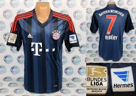 Kostenlose lieferung für viele artikel! Bayern Munich 2013 2014 7 Ribery Third Football Soccer Shirt Jersey Trikot L Bayernmunich Soccer Shirts Bayern Bayern Munich