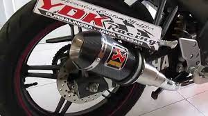 Knalpot racing gpr carbon fullsystem header blue ninja 250 cbr 250 r25: Ydk Racing Sound Knalpot Akrapovic Gp Lorenzo Carbon New Vixion Nvl Suara Ninja 250 Youtube