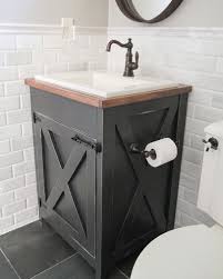 These farmhouse small bathroom ideas will fit on so, here are some inspirations of farmhouse small bathroom design ideas that you may apply to 2. 1 230 Likes 16 Comments Shanty2chic Shanty2chic On Instagram Happy Weekend Small Bathroom Vanities Rustic Bathroom Vanities Farmhouse Bathroom Vanity