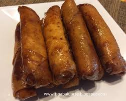 It is saba banana with ripe jackfruit wrapped in lumpia wrapper and fried with. Banana Turon With Caramel Sauce Recipe