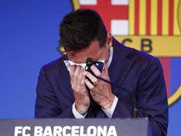 Messi in lacrime per l'addio al barcellona: Emhv B8zhjpnvm
